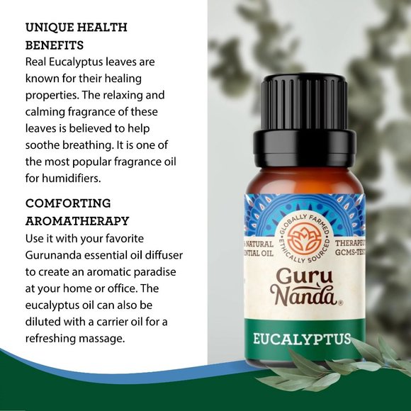 Guru Nanda - Eucalyptus Essential Oil - Picture 5 of 7